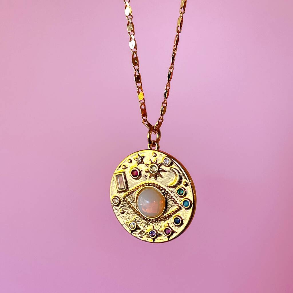 All Eyes On You Eye Necklace
