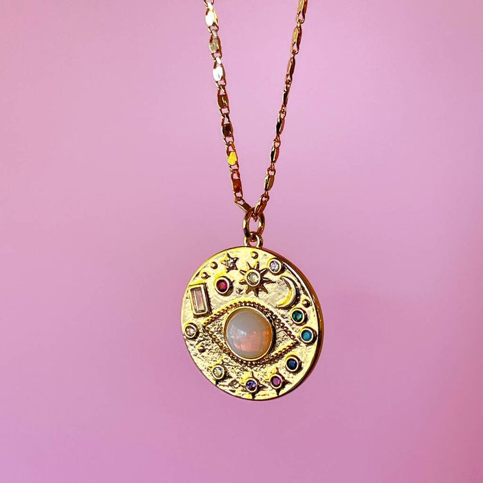All Eyes On You Eye Necklace