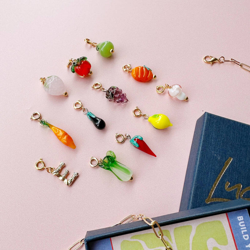 Build Your Own Veggie Patch Charm Necklace