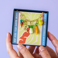 Build Your Own Veggie Patch Charm Necklace