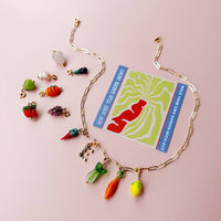 Build Your Own Veggie Patch Charm Necklace