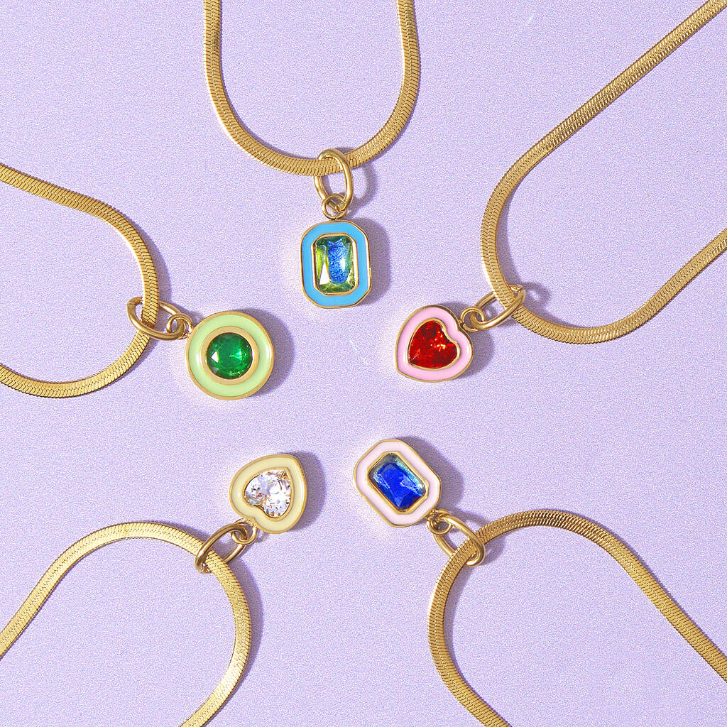 Candy Gem Necklace
