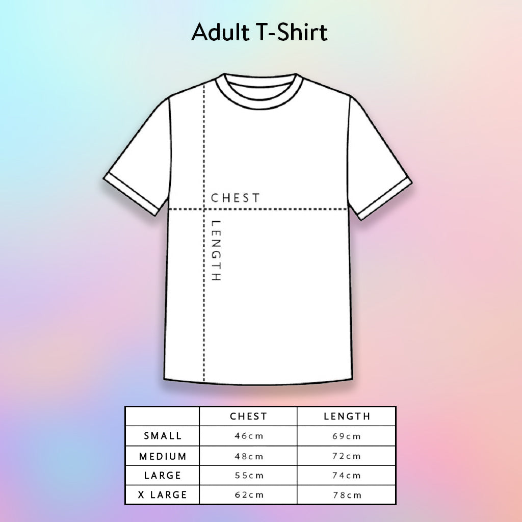 Personalised Birth Year Neon T Shirt