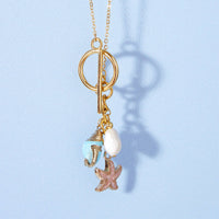Coastal Cutie Seaside Charm Necklace