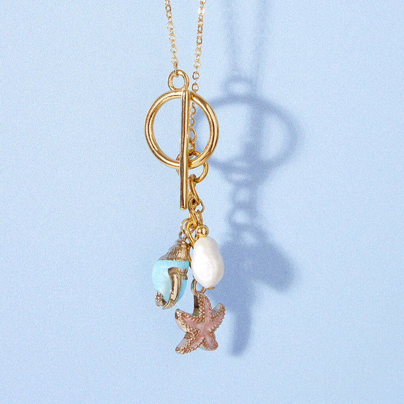 Coastal Cutie Seaside Charm Necklace