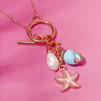 Coastal Cutie Seaside Charm Necklace
