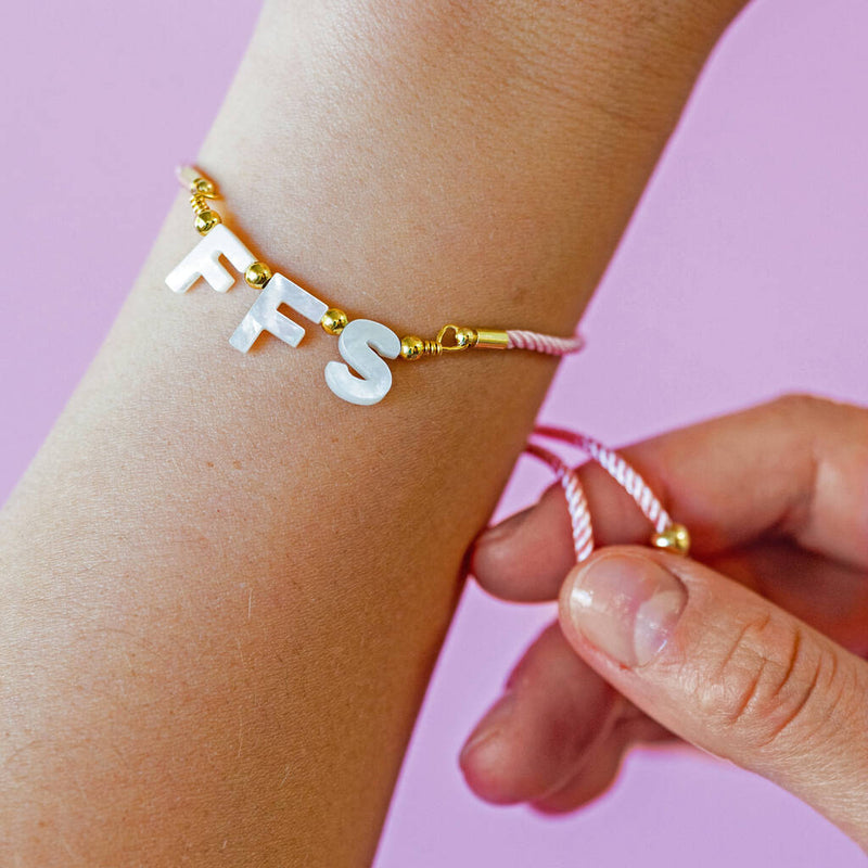 Current Mood: Fml. Swear Acronym Cord Bracelets