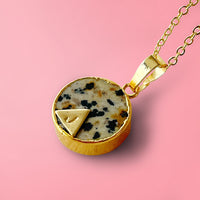 Dalmatian Jasper Personalised Gemstone Necklace