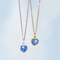 Healing Heart Sapphire Gemstone Necklace