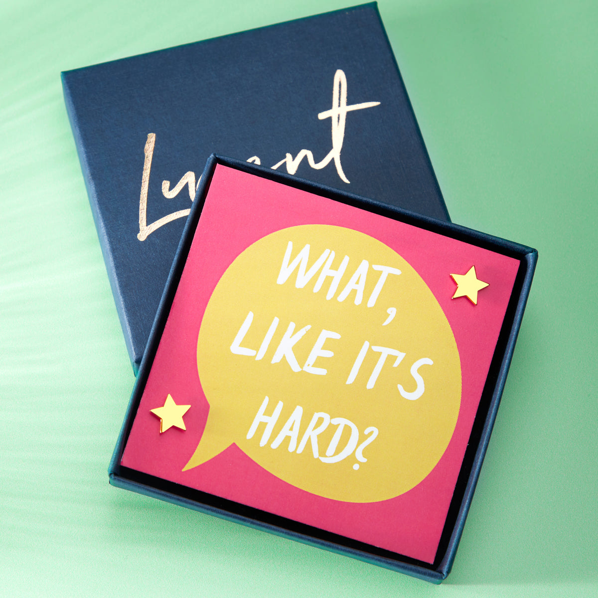 Like It's Hard Exams / Graduation Star Earrings