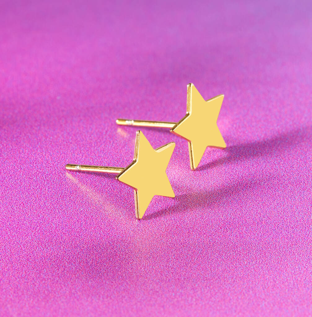 Like It's Hard Exams / Graduation Star Earrings