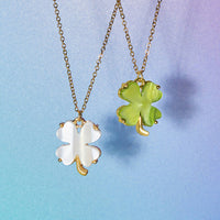 Lucky Charm Clover Necklace