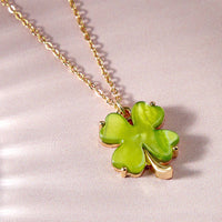 Lucky Charm Clover Necklace