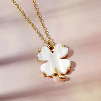 Lucky Charm Clover Necklace