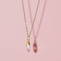 Mini Point Gemstone Necklace