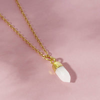 Mini Point Gemstone Necklace