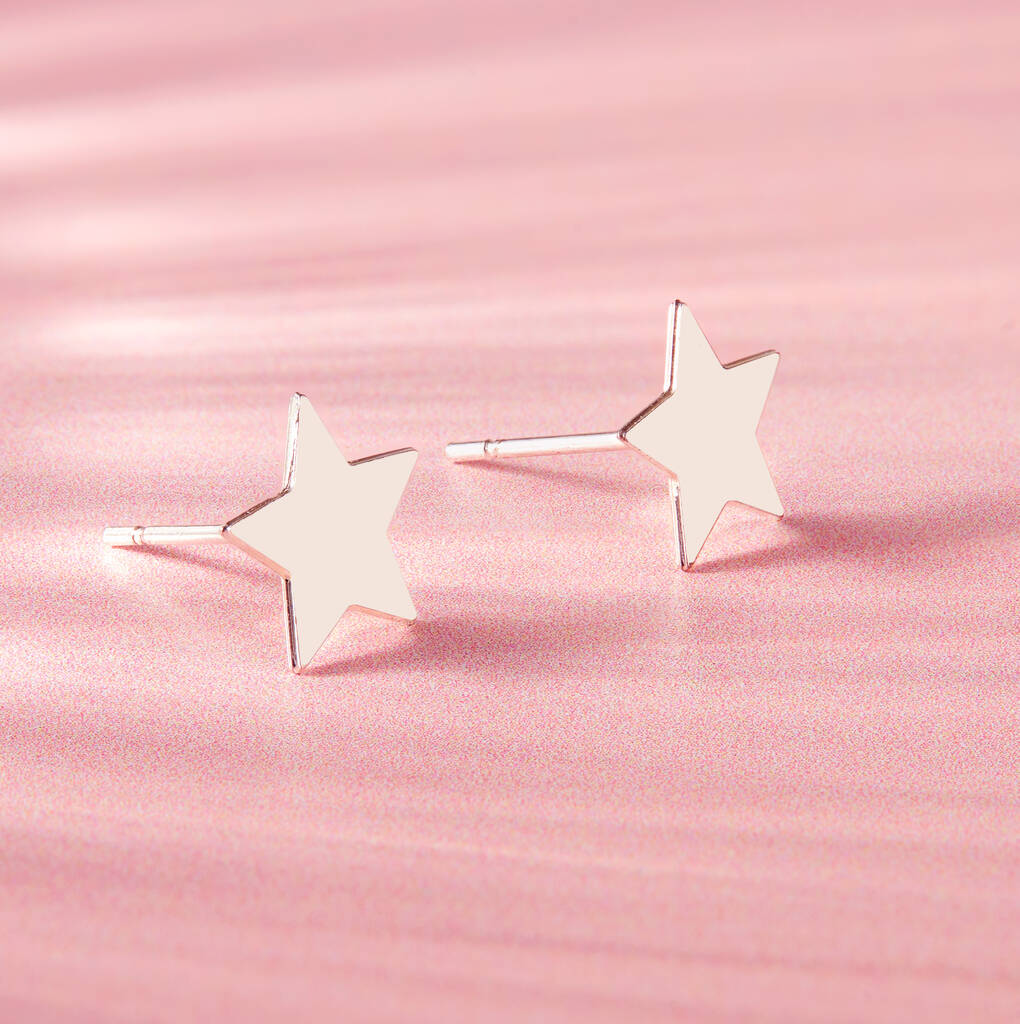 Omg Babe Congratulations Star Earrings