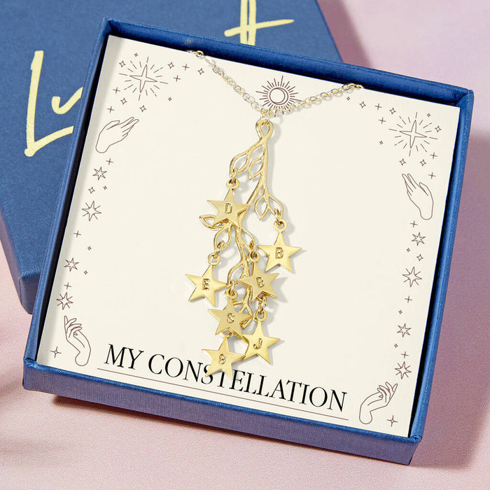 Personalised Family Constellation Necklace
