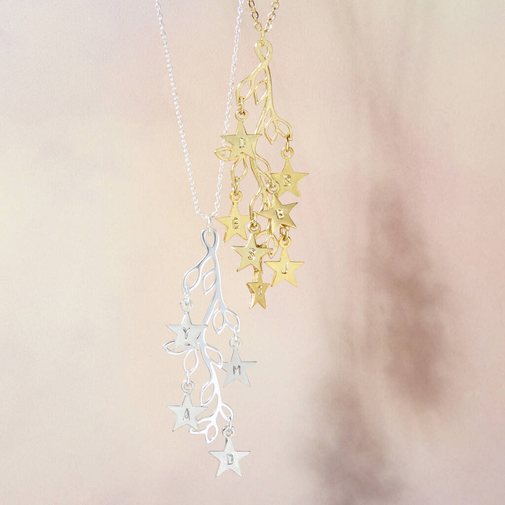 Personalised Family Constellation Necklace