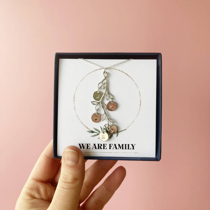 Personalised Family Tree Necklace