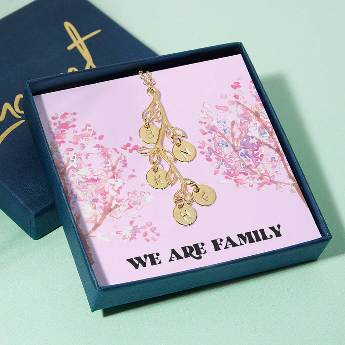 Personalised Family Tree Necklace