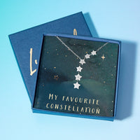 Personalised Initials Star Cascade Necklace