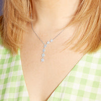 Personalised Initials Star Cascade Necklace