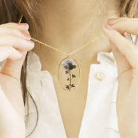 Personalised Pressed Flower Necklace