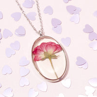 Personalised Pressed Flower Necklace