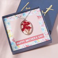 Personalised Pressed Flower Necklace