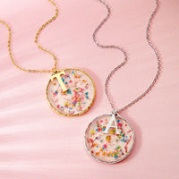 Personalised Pressed Meadow Flower Necklace