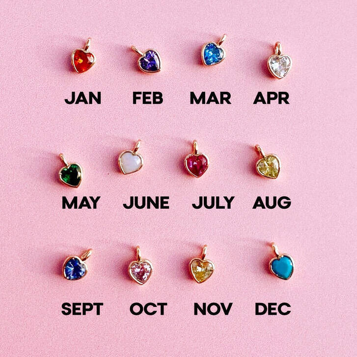 Personalised Star And Birthstone Milestone Birthday Necklace