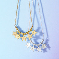 Personalised Starry Skies Initials Bracelet