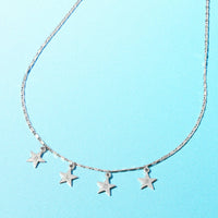 Personalised Starry Skies Initials Necklace