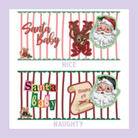 Santa Baby Naughty or Nice Christmas Mug