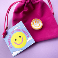 Smile Mini Hair Claw Clip