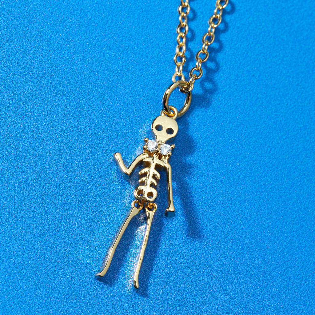 Spooky Skeleton Necklace