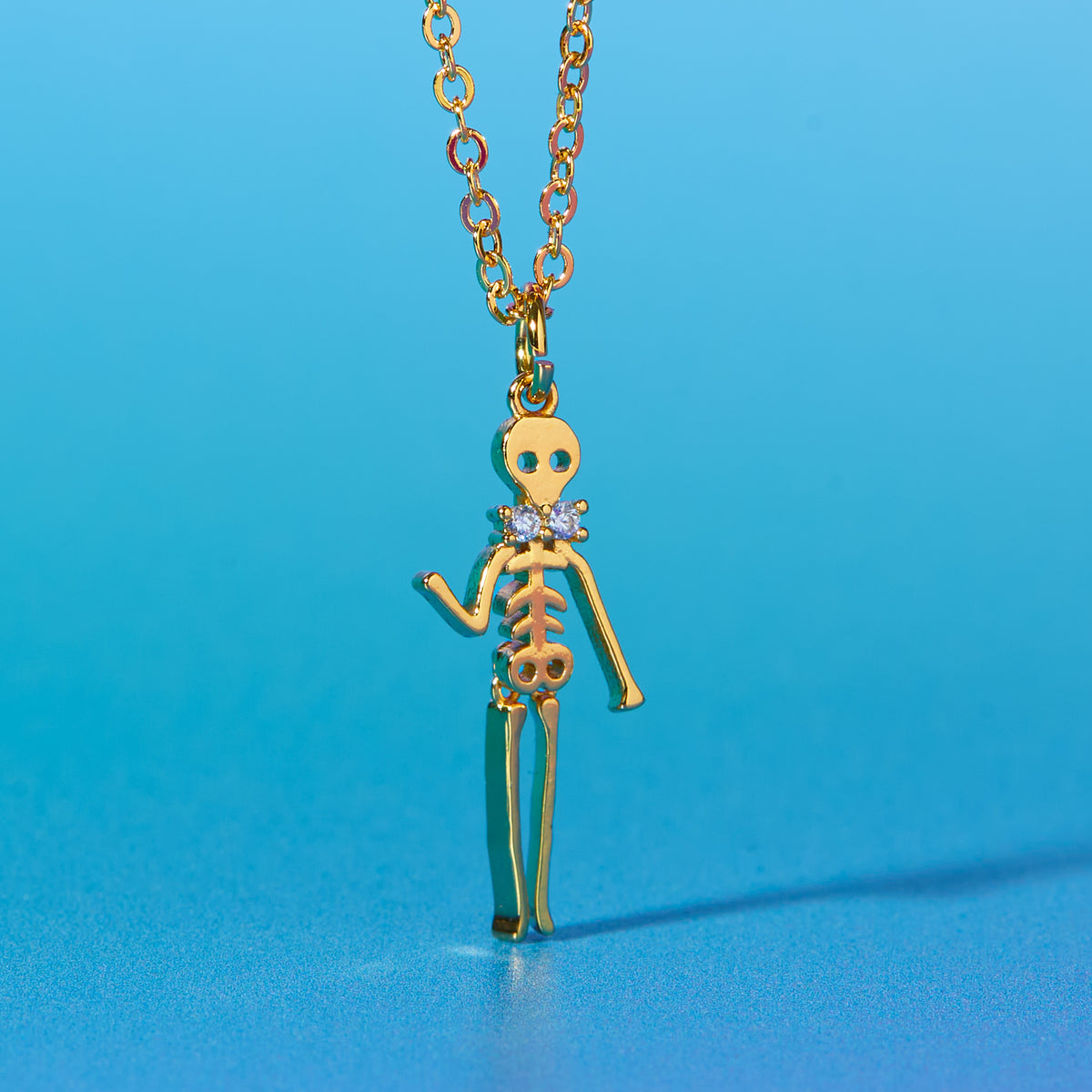 Spooky Skeleton Necklace