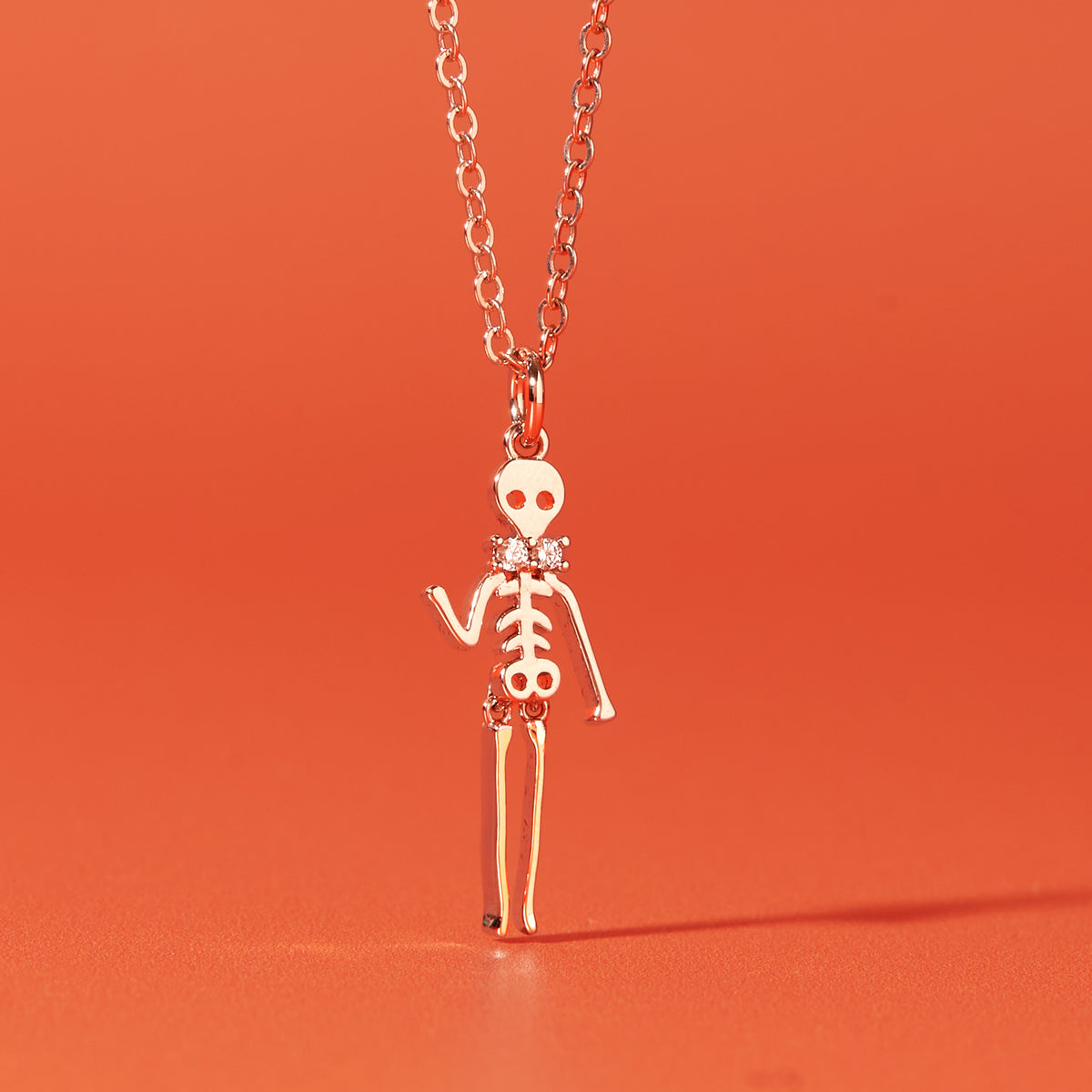 Spooky Skeleton Necklace