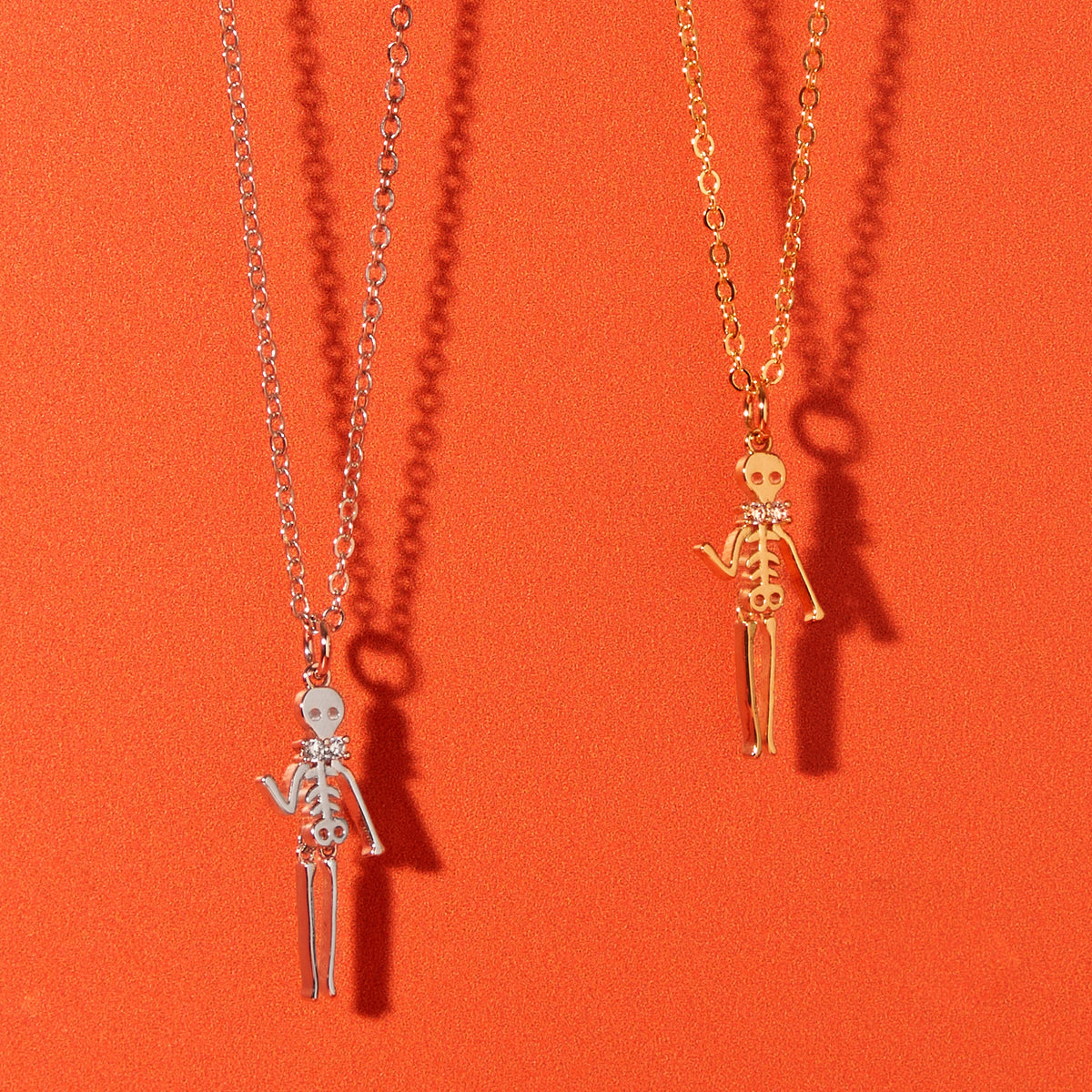 Spooky Skeleton Necklace