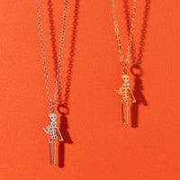 Spooky Skeleton Necklace