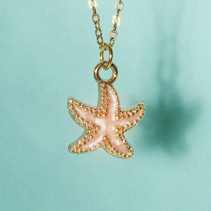 Starfish Gold Plated Necklace
