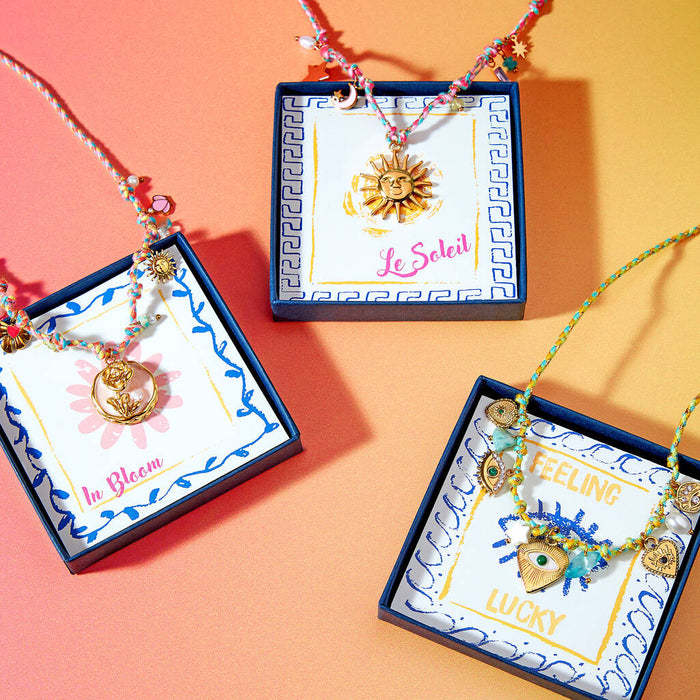 Sunset Club Multi Charm Necklace