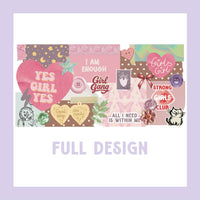 Yes, Girl, Yes Patchwork Mug