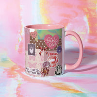 Yes, Girl, Yes Patchwork Mug